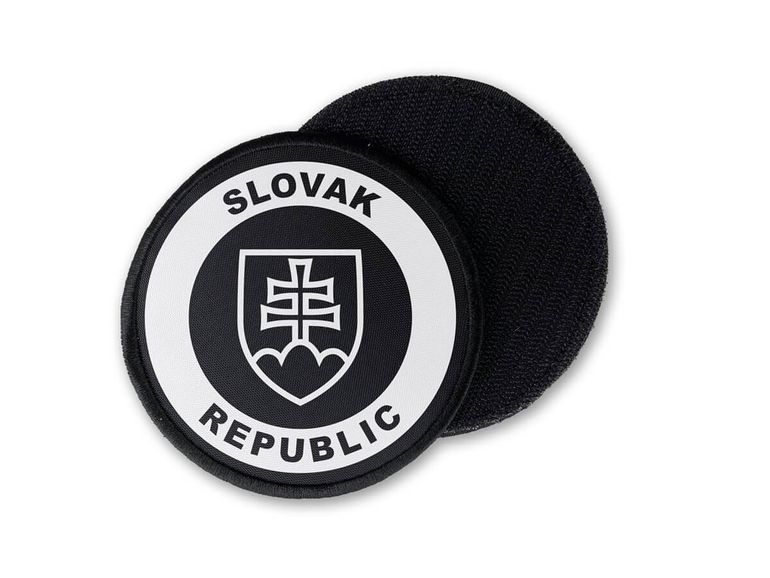 Nášivka SR ENG na suchý zips